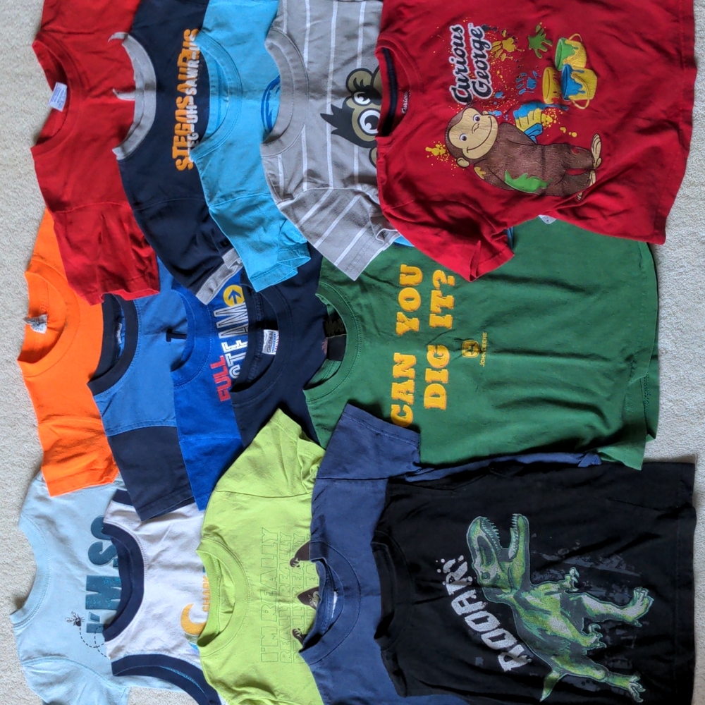 Boys 5 (5t) tshirt bundle